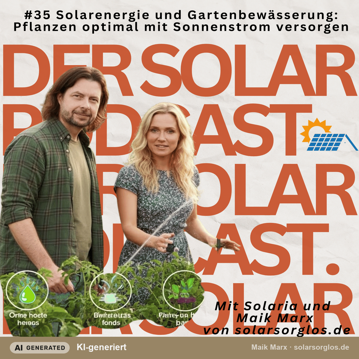 #35 Solarenergie und Gartenbewässerung: Pflanzen optimal mit Sonnenstrom versorgen episode artwork