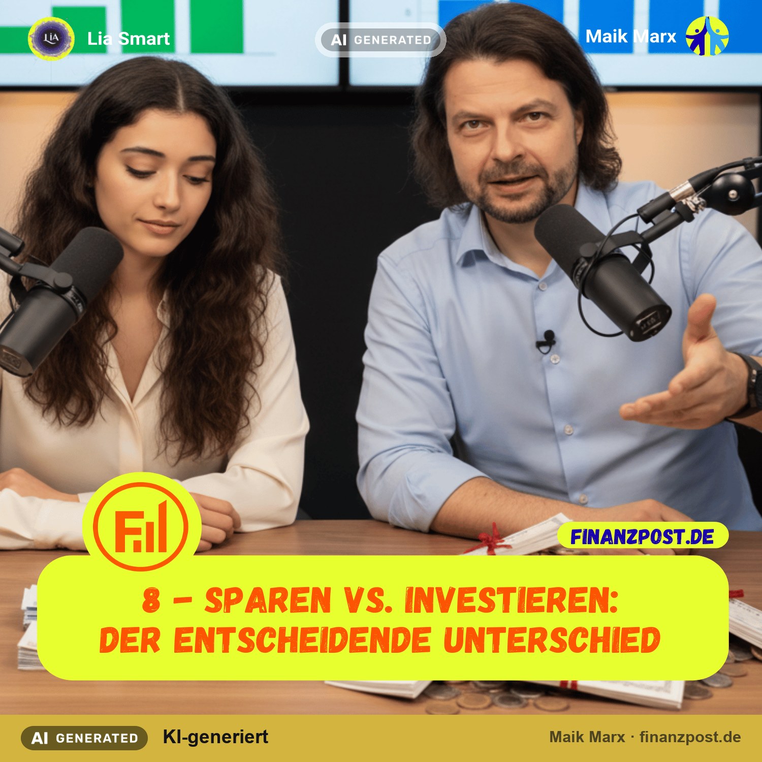 8 Sparen vs. Investieren - Der entscheidende Unterschied episode artwork