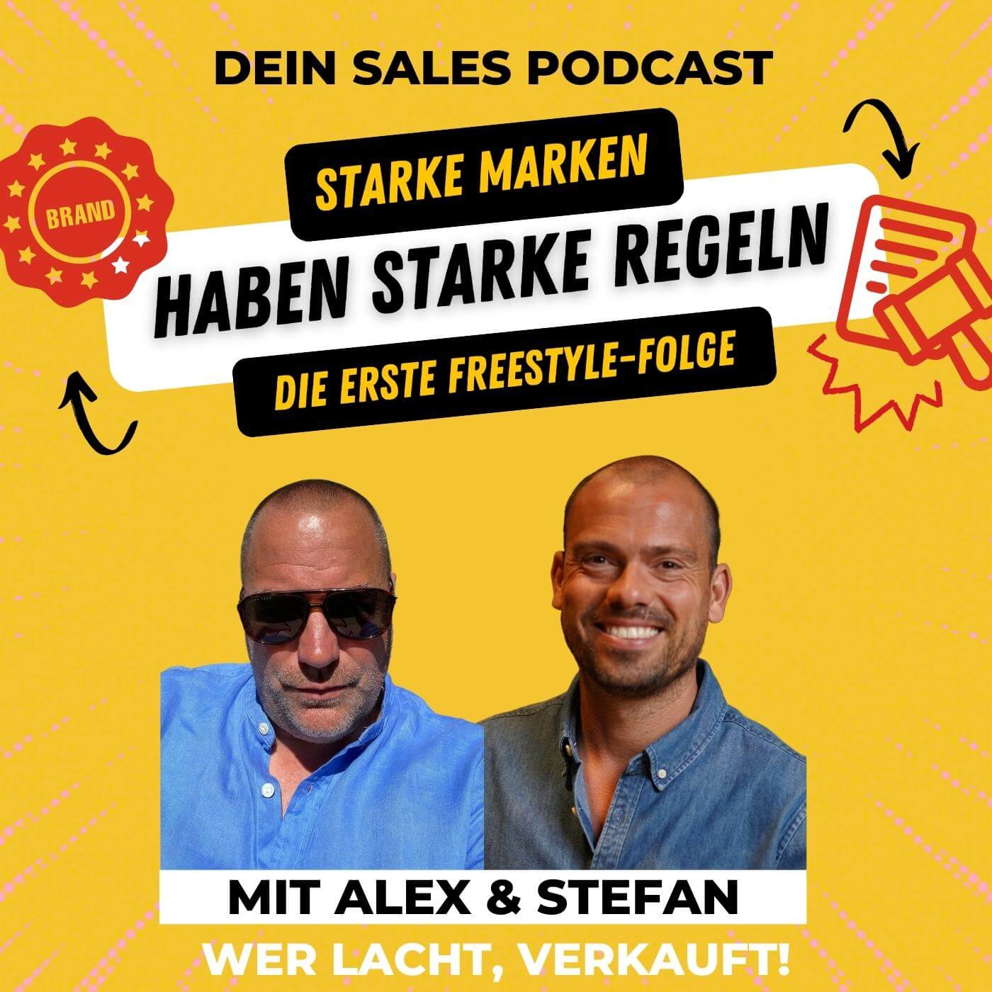 Wer lacht verkauft! Dein Sales Podcast für mehr Spaß im Verkauf.