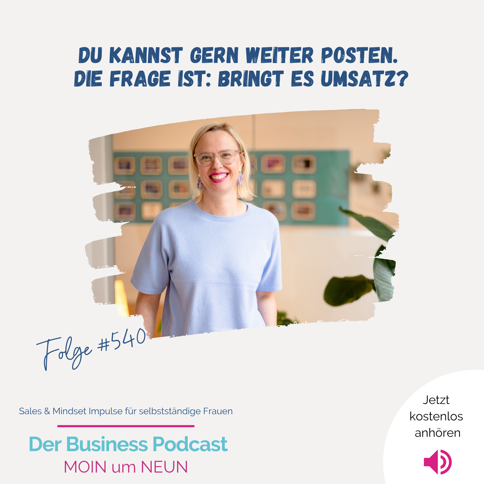 Content & Verkaufsgespräche - wie kann das gehen? (#540) episode artwork