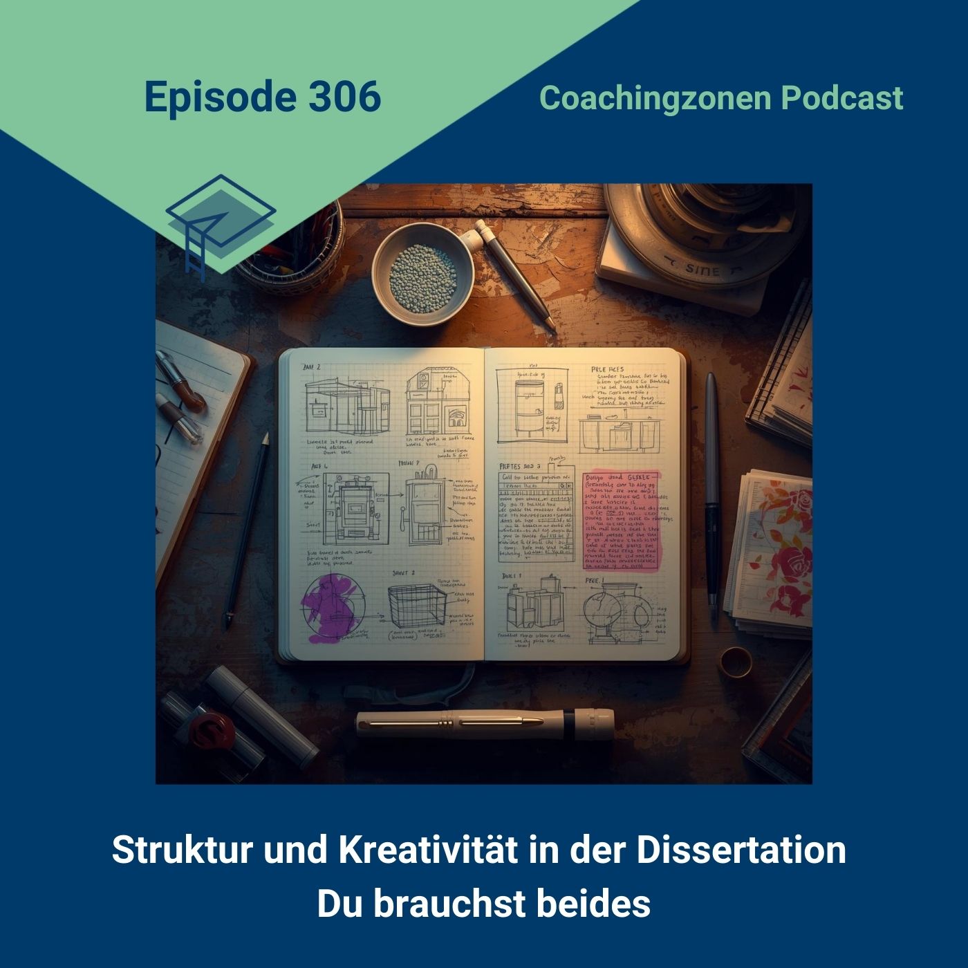 Struktur und Kreativität in der Dissertation: Wie Du beides nutzt, um voranzukommen