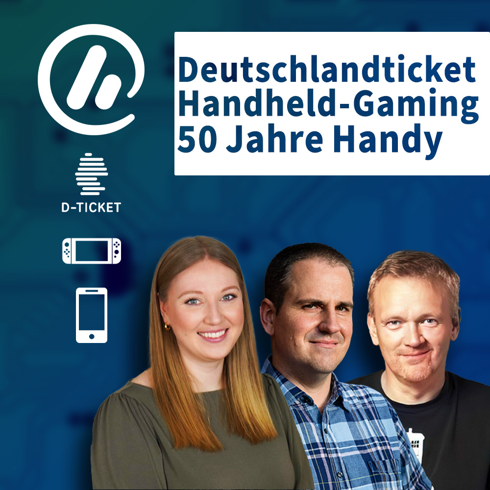 Deutschlandticket, Handheld-Gaming und 50 Jahre Handy | #heiseshow