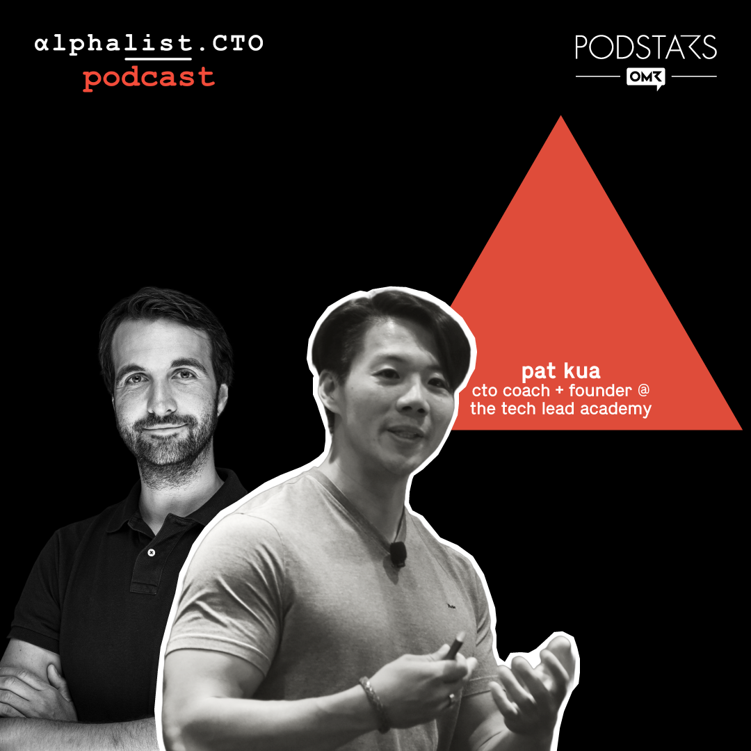 #97 - From Maker to Multiplier feat. Pat Kua // CTO Coach and Founder of the Tech Lead Academy - podcast episode cover