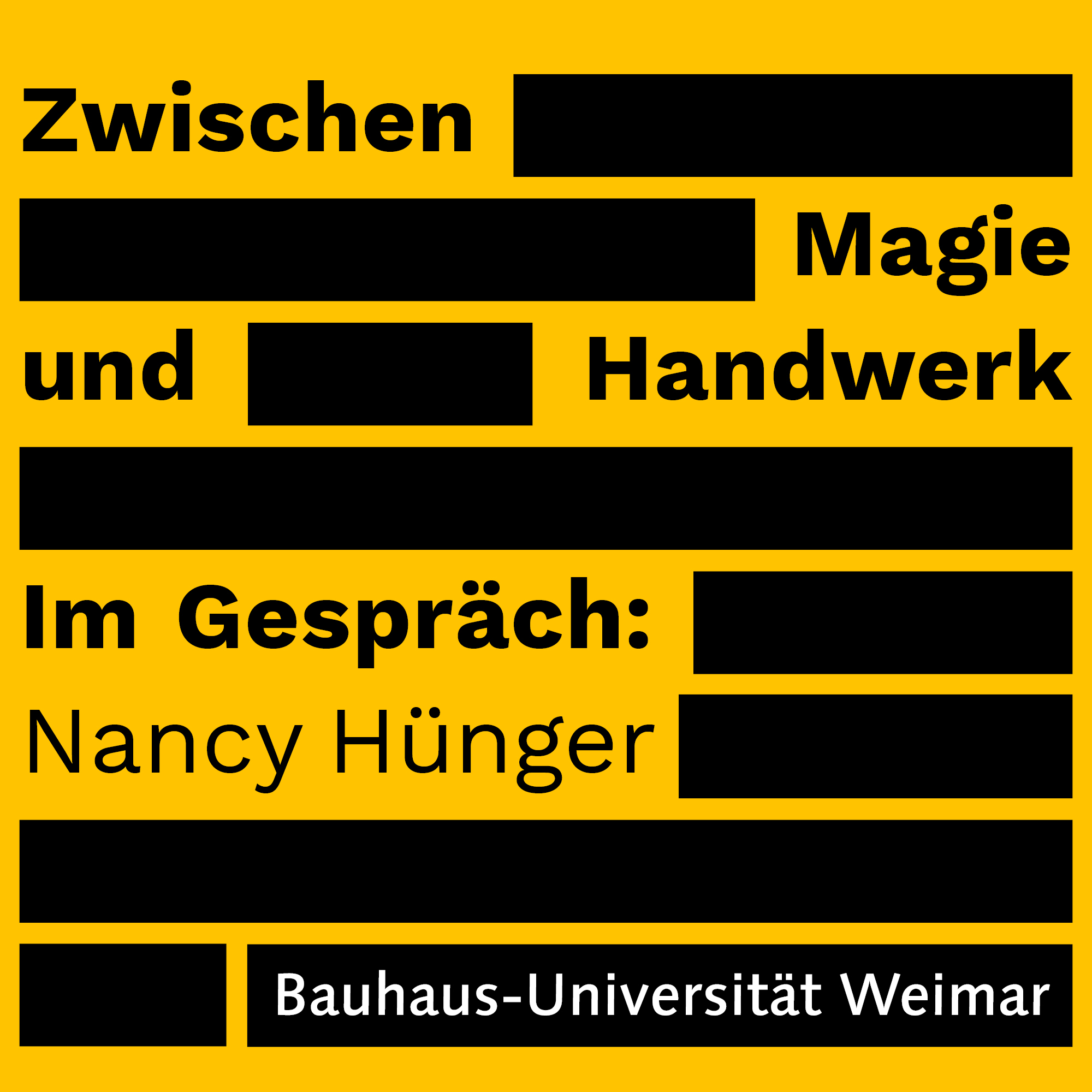 Zwischen Magie und Handwerk