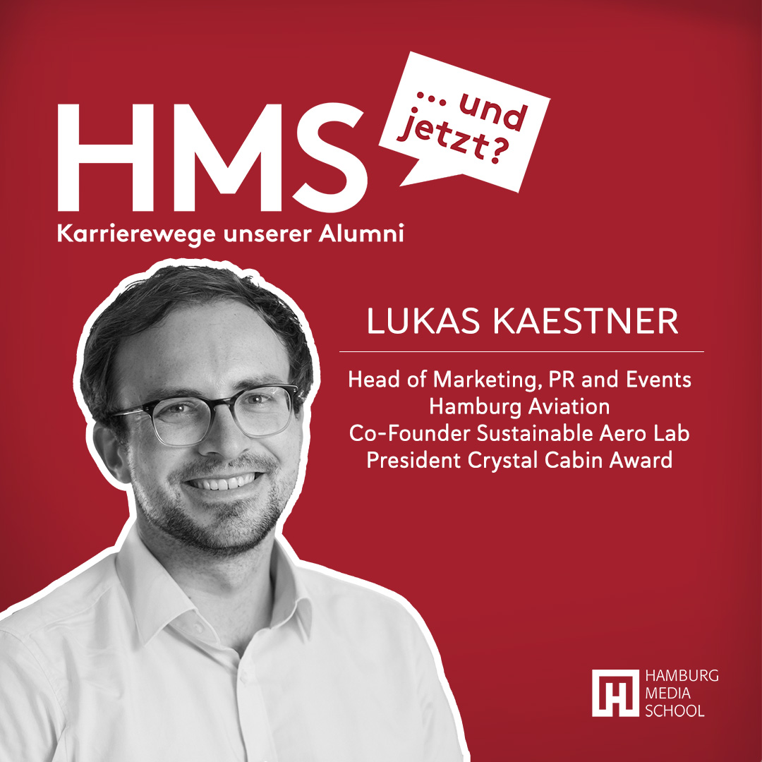 Vom Medienmanagement in die Luftfahrtindustrie | Lukas Kaestner: Head of Marketing, PR und Events, Hamburg Aviation episode artwork