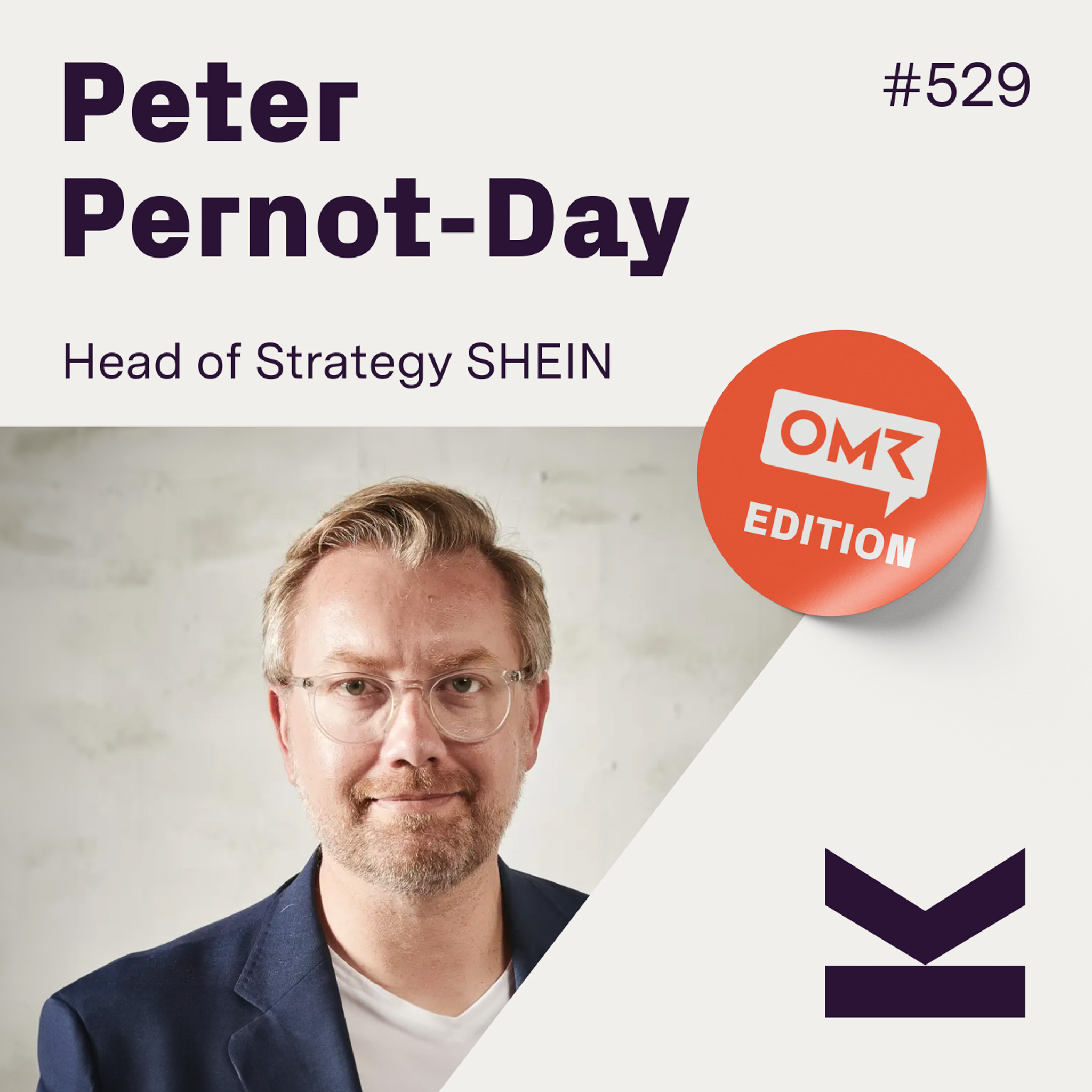 K#529 Peter Pernot-Day, Strategie-Chef von SHEIN (EN) - podcast episode cover