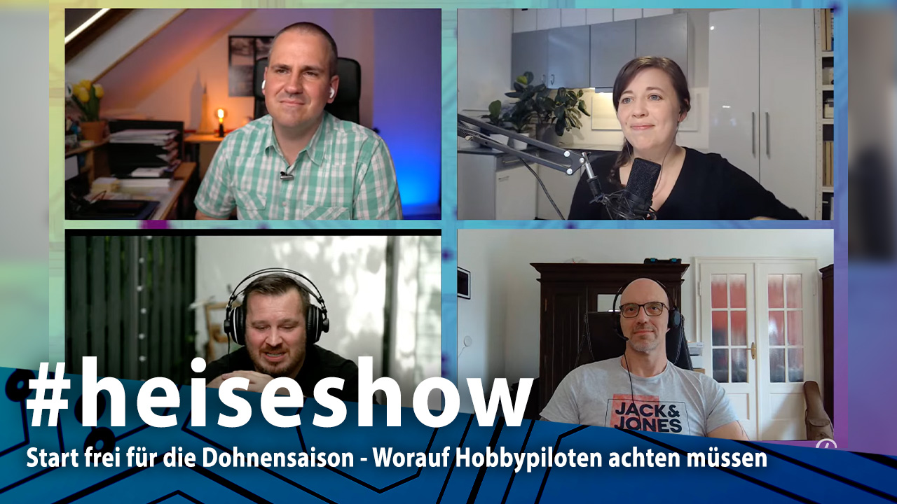 Start frei für die Drohnensaison – worauf Hobbypiloten achten müssen | #heiseshow