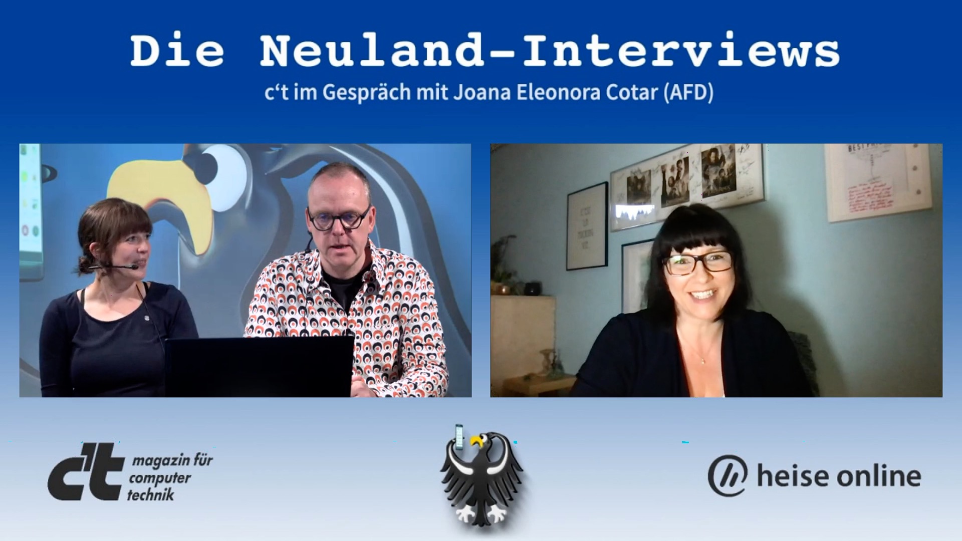 Die Neuland-Interviews 2021 #6 | Im Gespräch mit Joana Cotar (AfD)