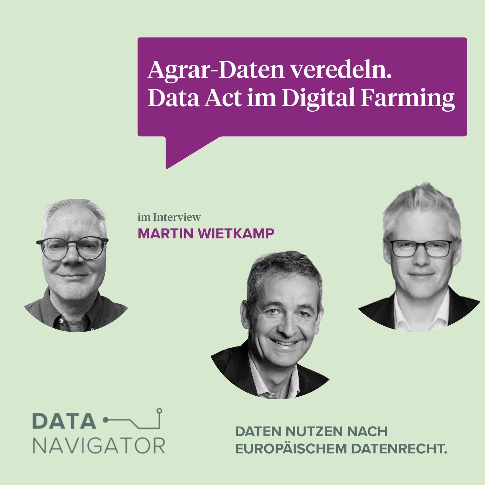 Agrardaten veredeln - Data Act im Digital Farming