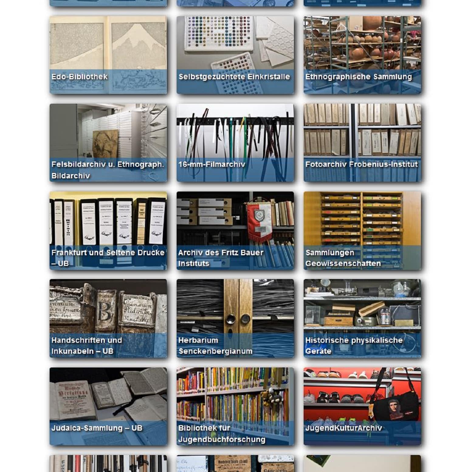 Universitäre Sammlungen Universitäre Sammlungen