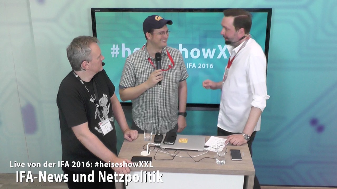 #heiseshow @IFA 2016: Google-Hardware, "weiße Ware" & mehr (Tag 3)