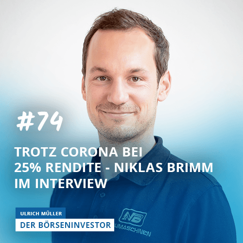 #74 Trotz Corona bei 25% Rendite - Niklas Brimm im Interview episode artwork