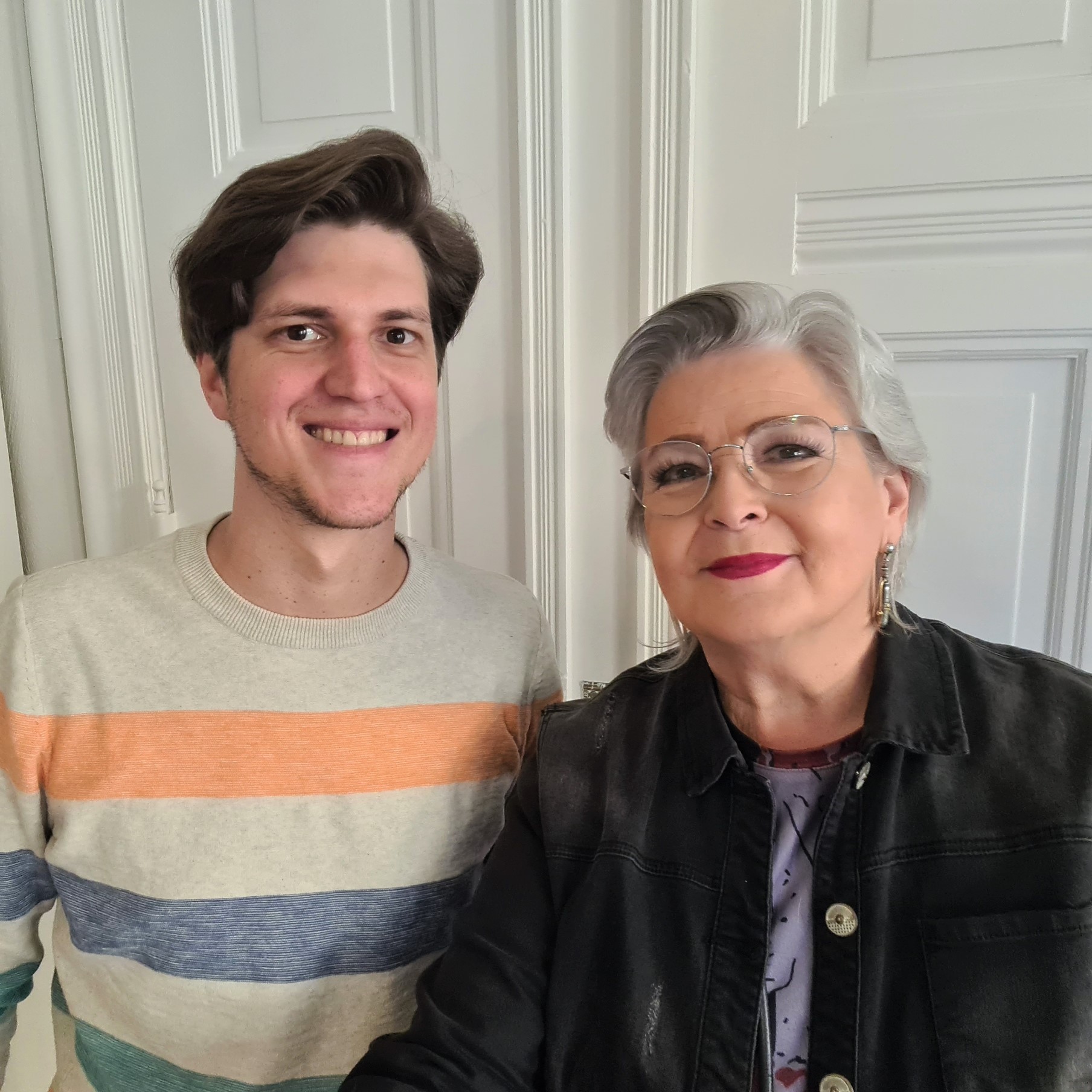 Schwarz hören: Petra Schwarz im Gespräch mit Falk über Leben und Tod