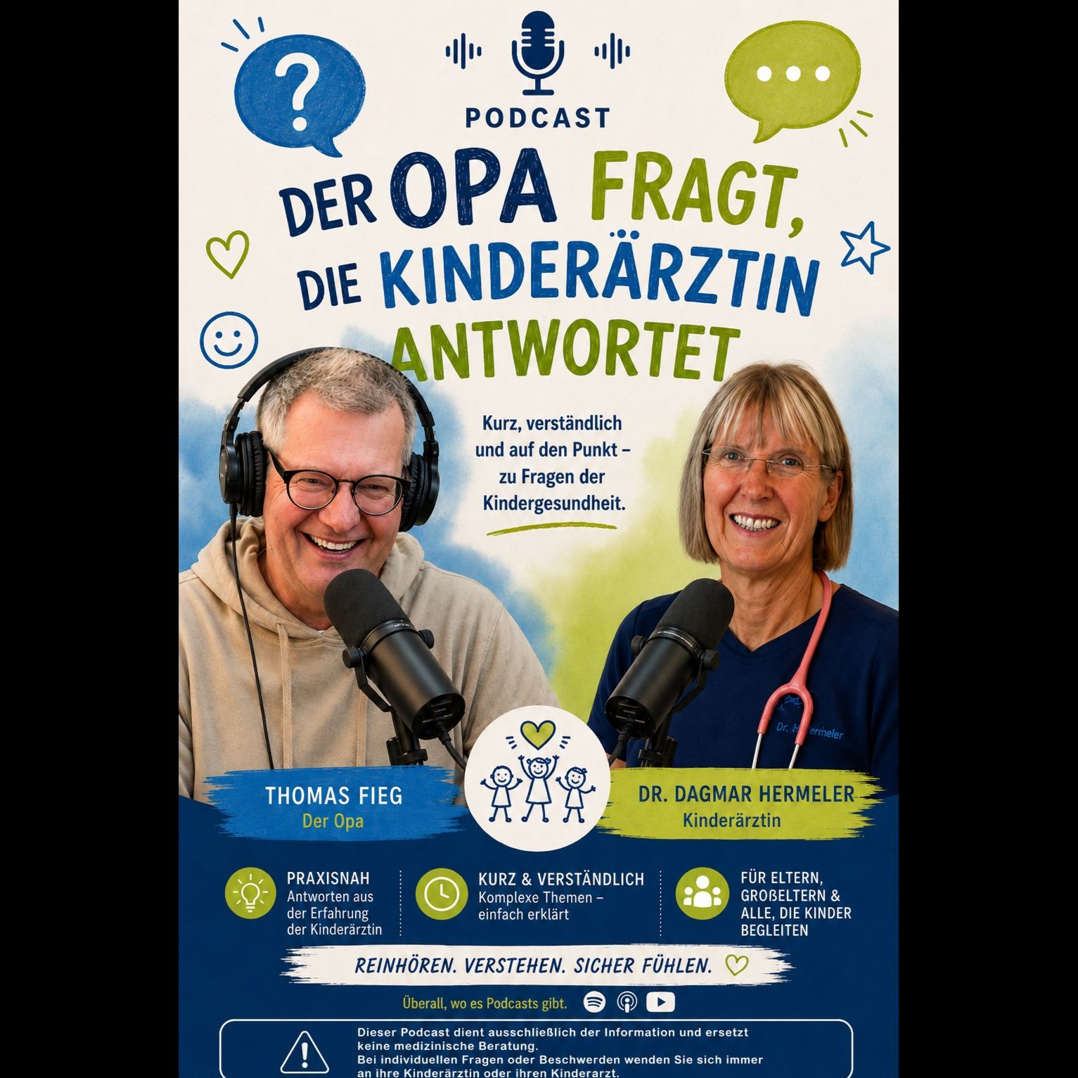 Frag die Kinderärztin mit Dr. Dagmar Hermeler und Thomas Fieg
