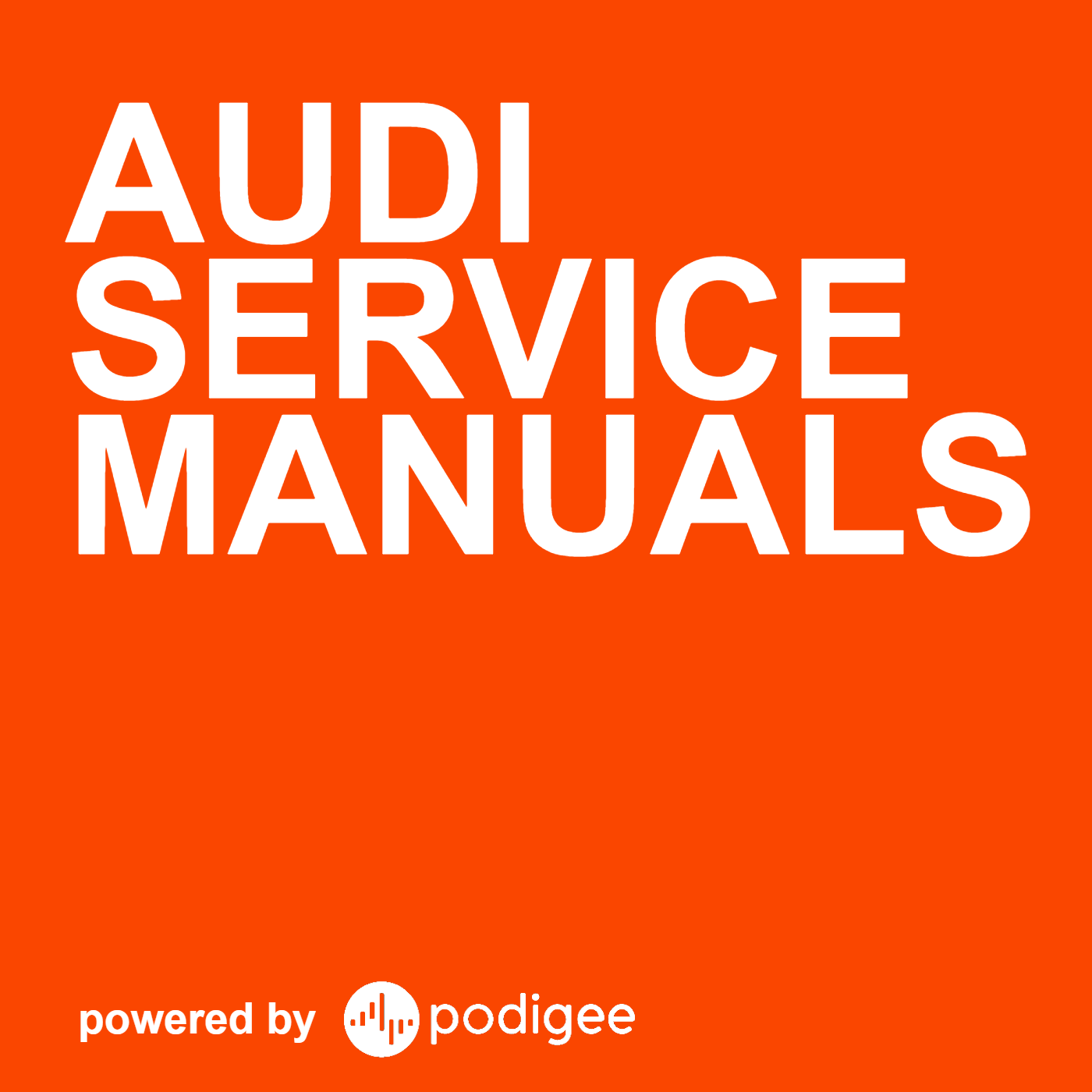 Audi Service Manuals podcast artwork