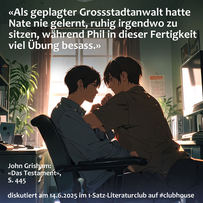 1-Satz-Literaturclub (1SLC)