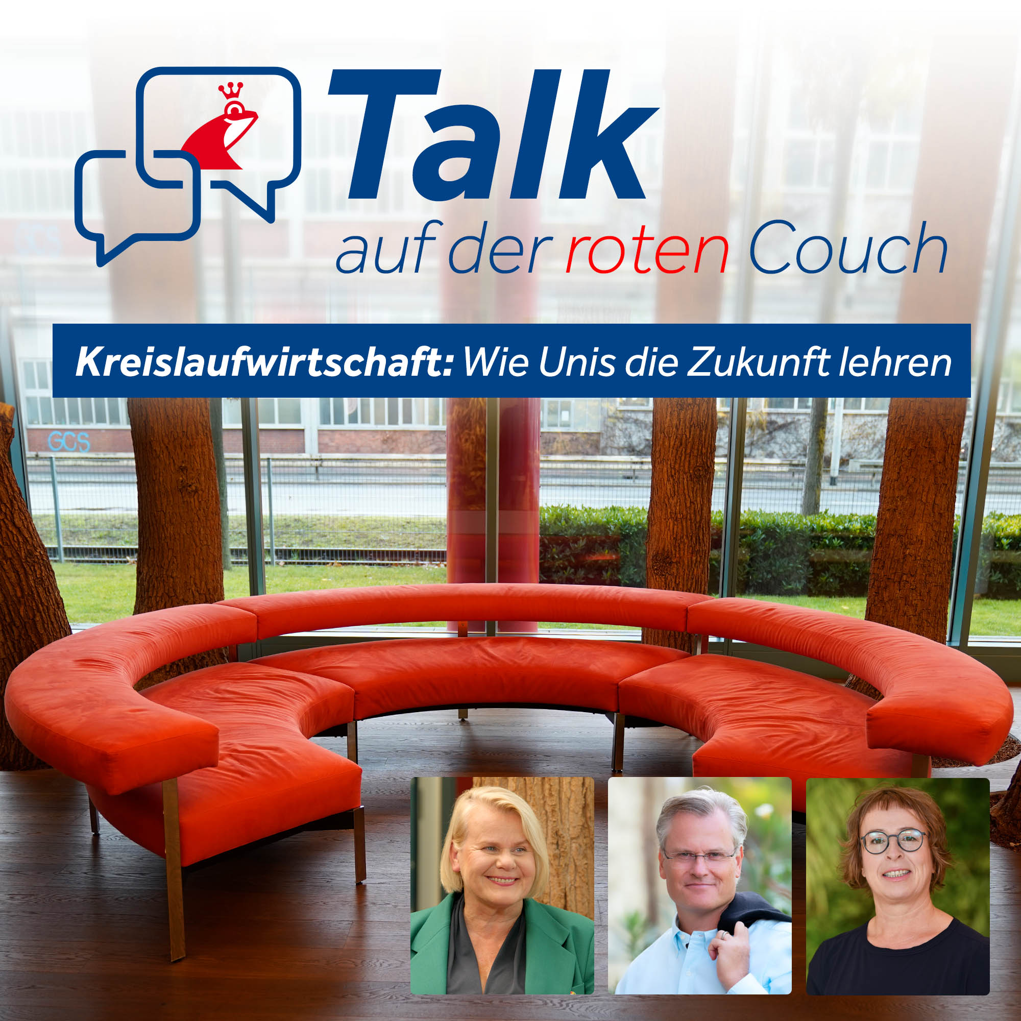 Talk auf der roten Couch