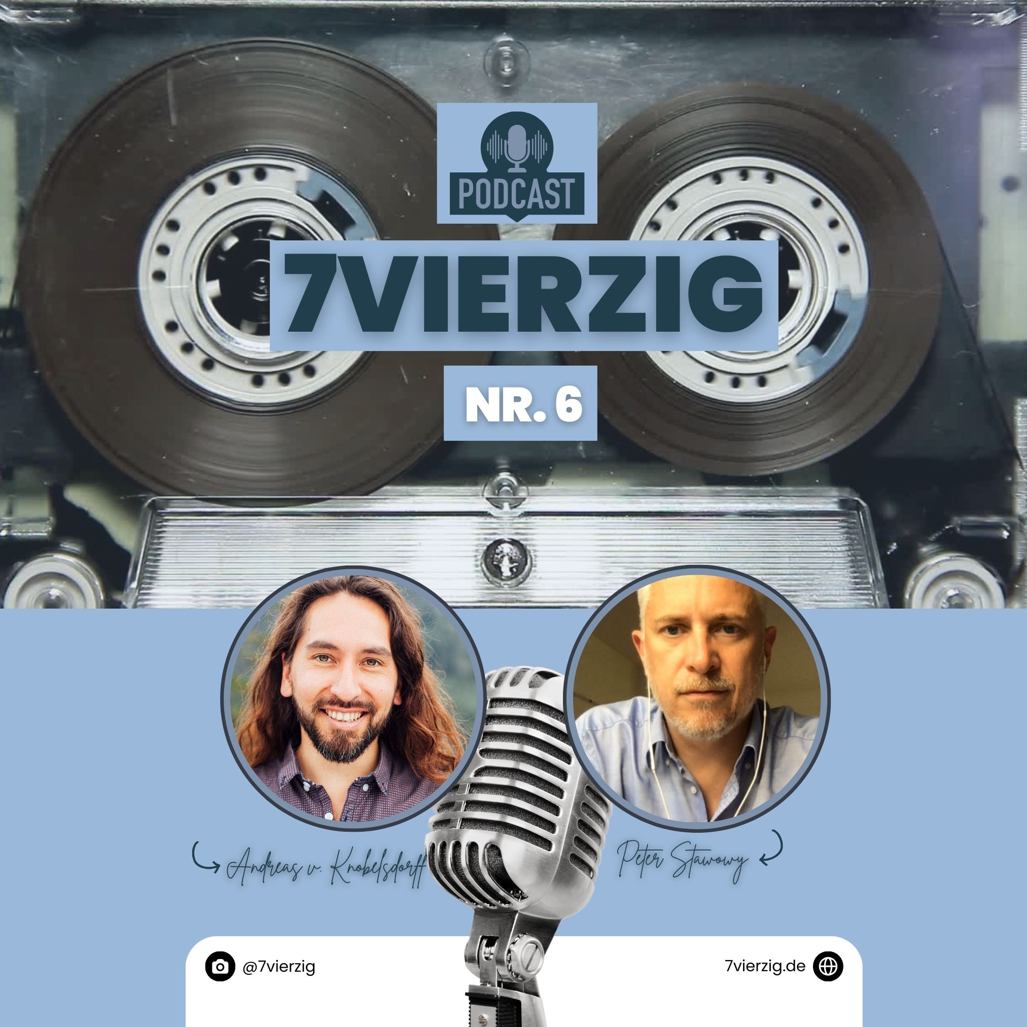7VIERZIG - Der Podcast von, für und mit Männern im mittleren Alter