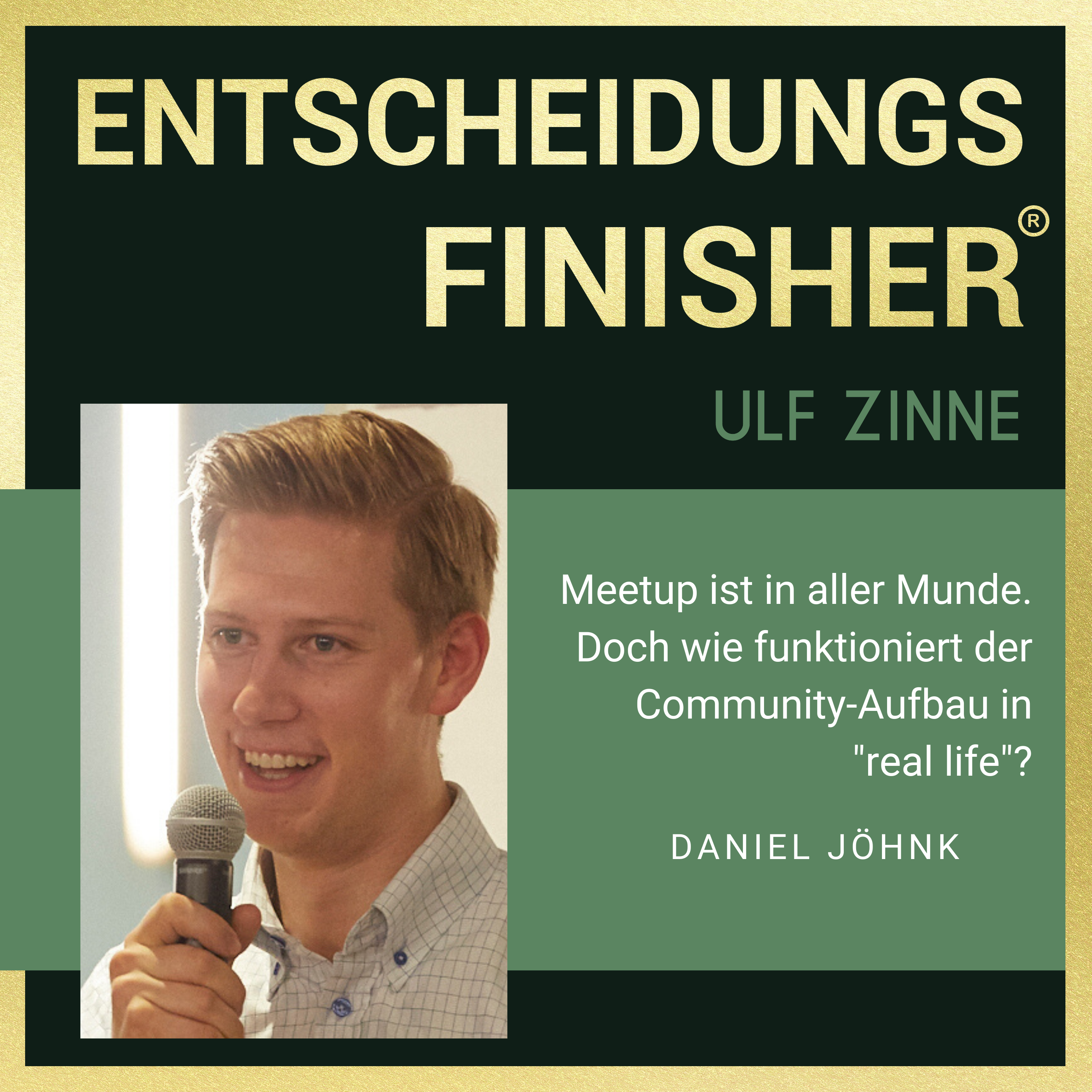 EntscheidungsFINISHER: Der Wochenstart-Podcast