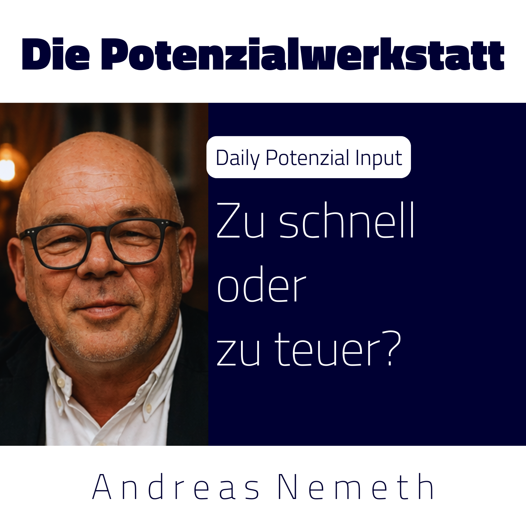 Zu schnell oder zu teuer? episode artwork