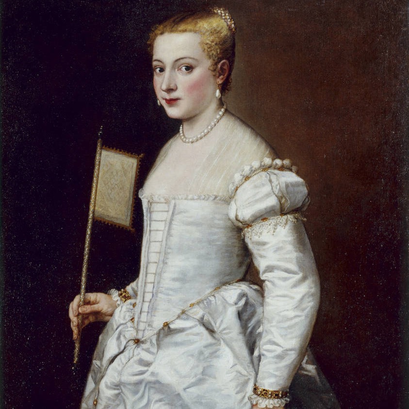 Tizian und die Dame in Weiß