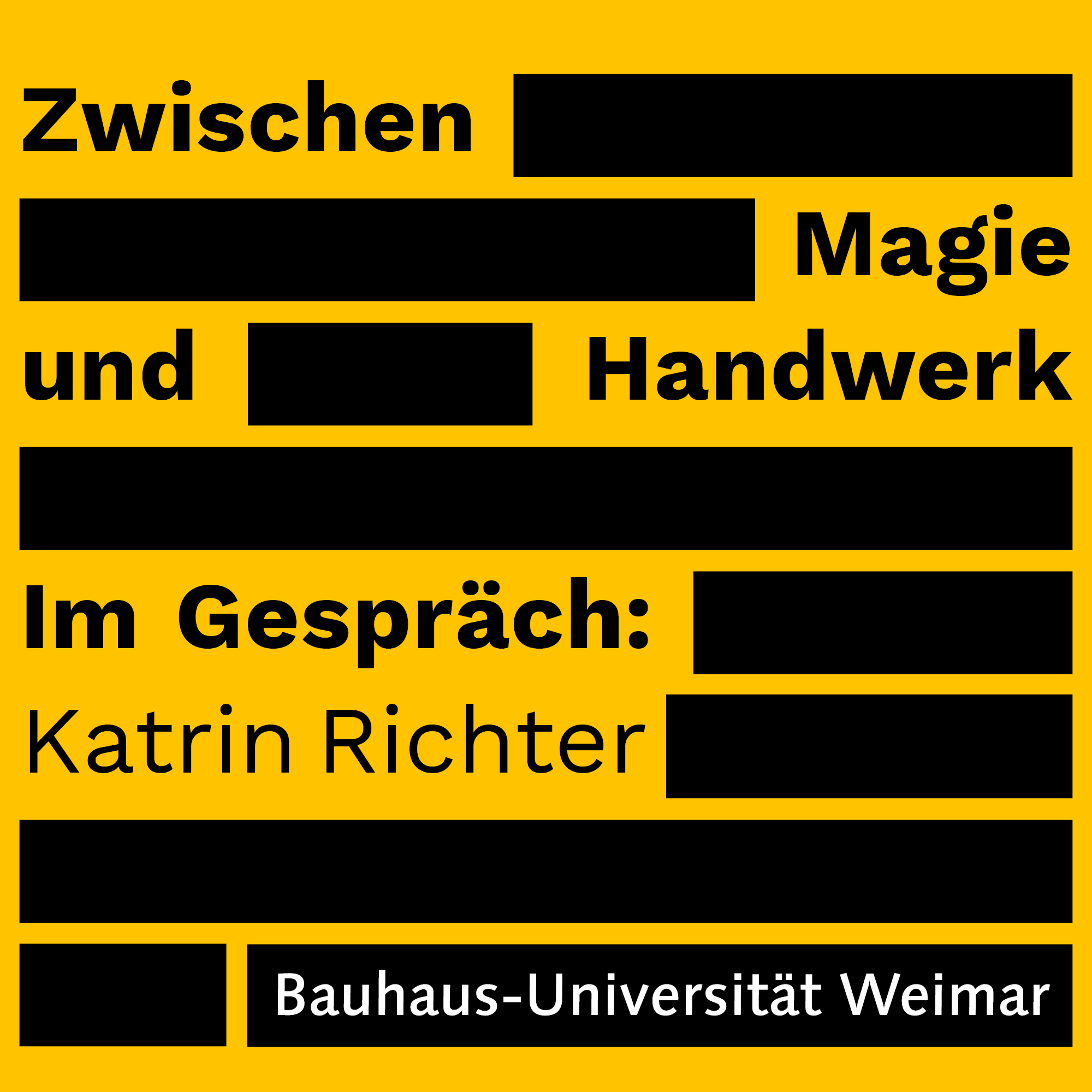 Zwischen Magie und Handwerk