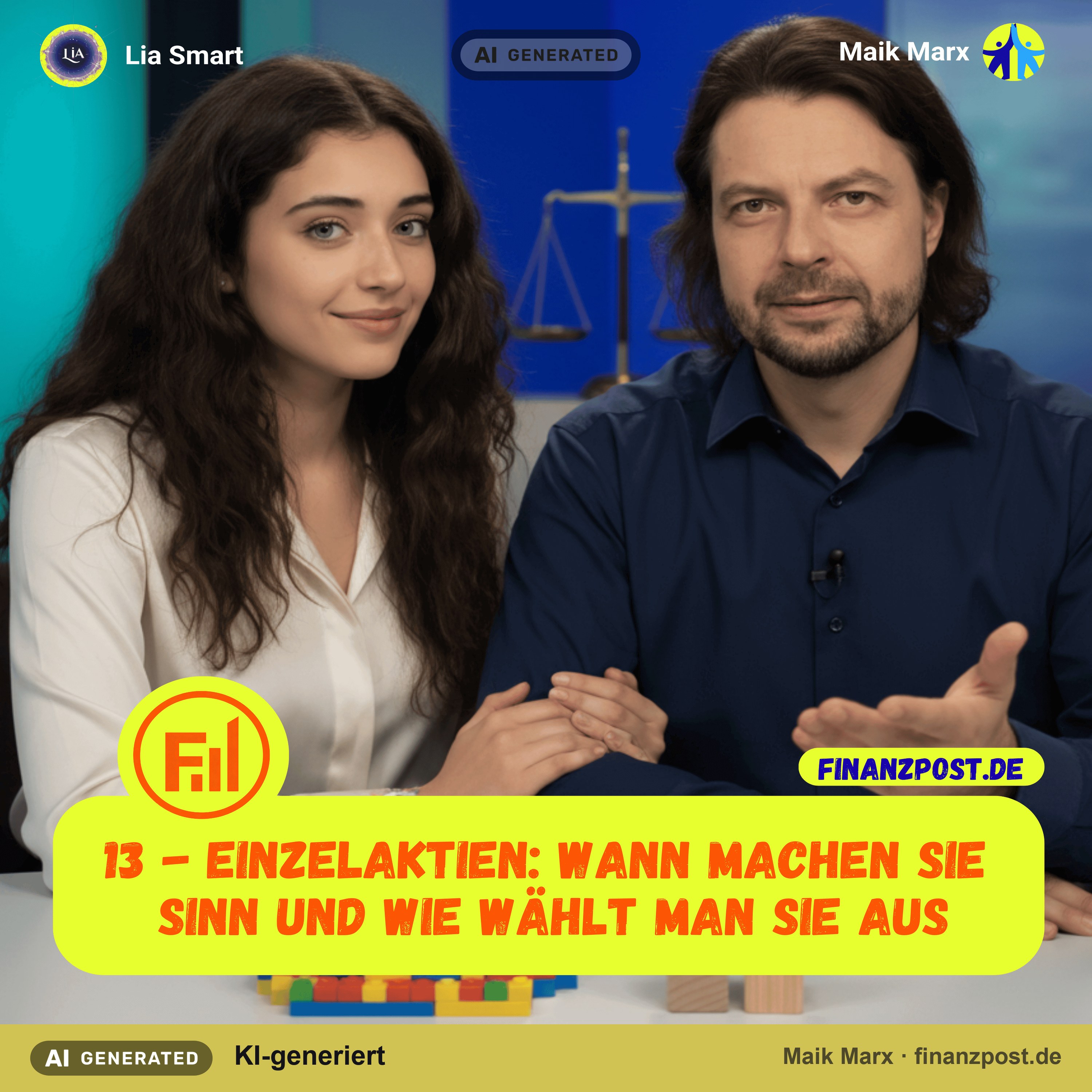 13 Einzelaktien - Wann machen sie Sinn und wie wählt man sie aus episode artwork