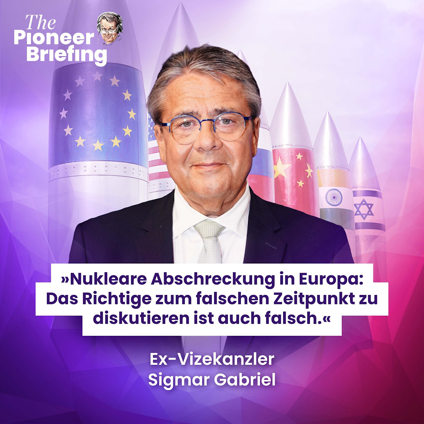 Sigmar Gabriel über falsche Panikmache | Prof. Grimm über Eurobonds | 48-Stunden-Woche episode artwork