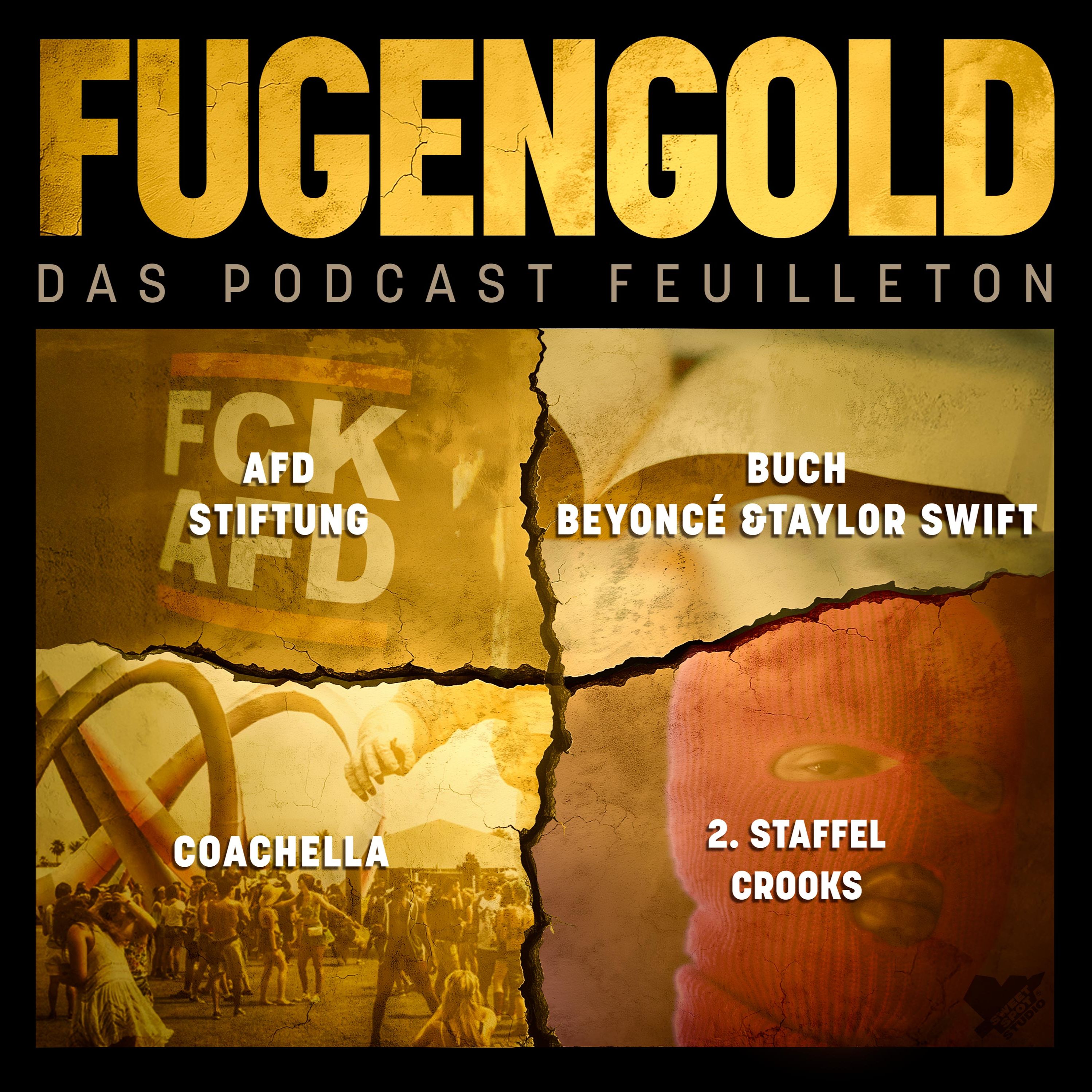 25.04.2026: AfD Stiftung, Buch „Beyoncé und Taylor Swift“, Kritik am Coachella Festival, 2. Staffel Crooks.