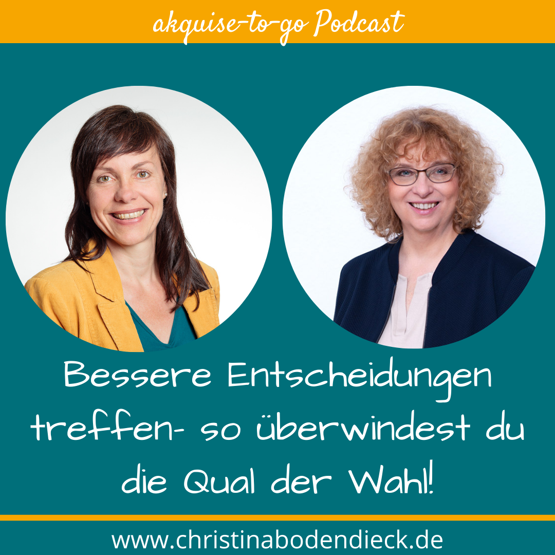 akquise-to-go der Podcast für Kundengewinnung & Verkauf