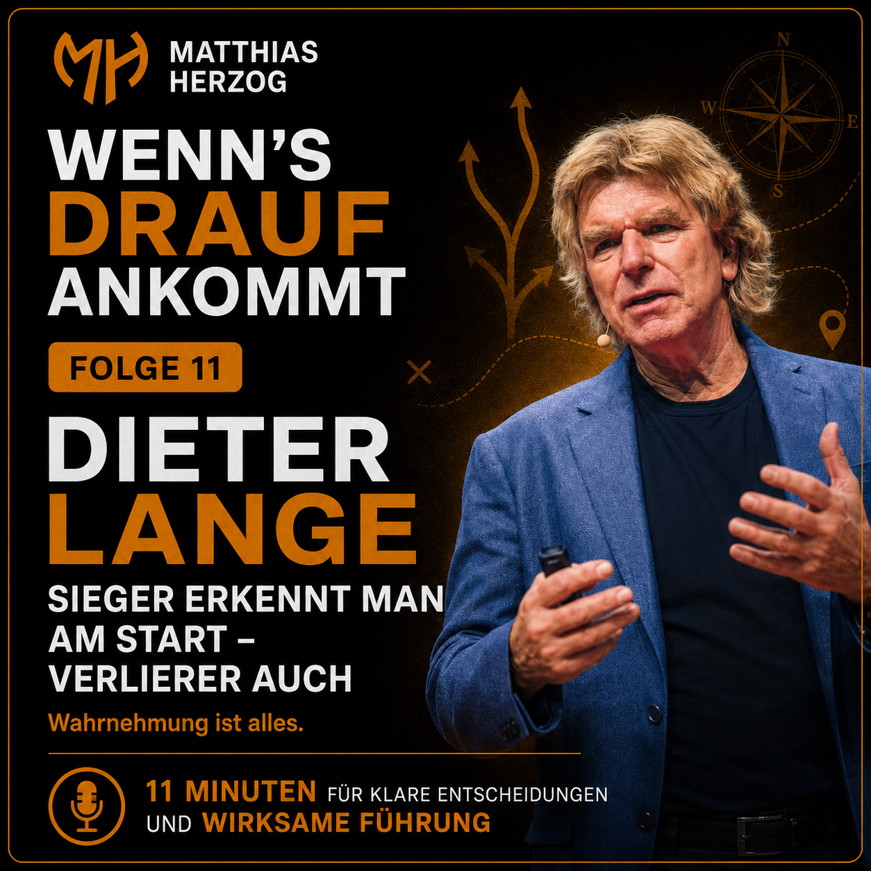#11 Sieger erkennt man am Start – Verlierer auch | Dieter Lange episode artwork