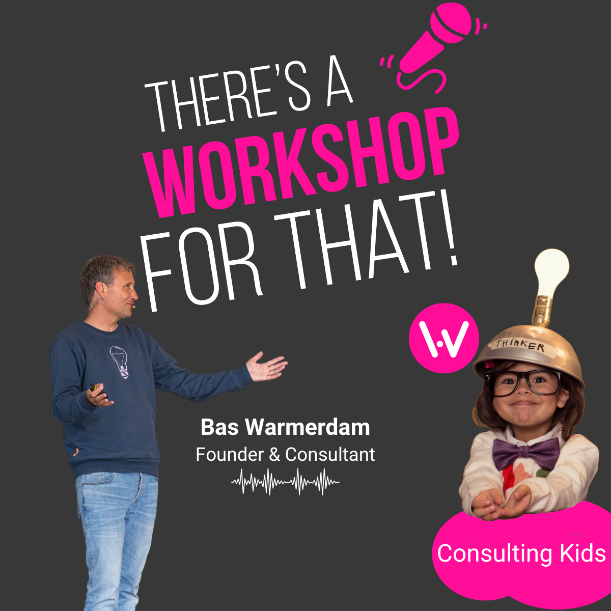 Episode 43 - Exploring Innovative Solutions through the Eyes of Children with Bas Warmerdam, founder of ConsultingKids