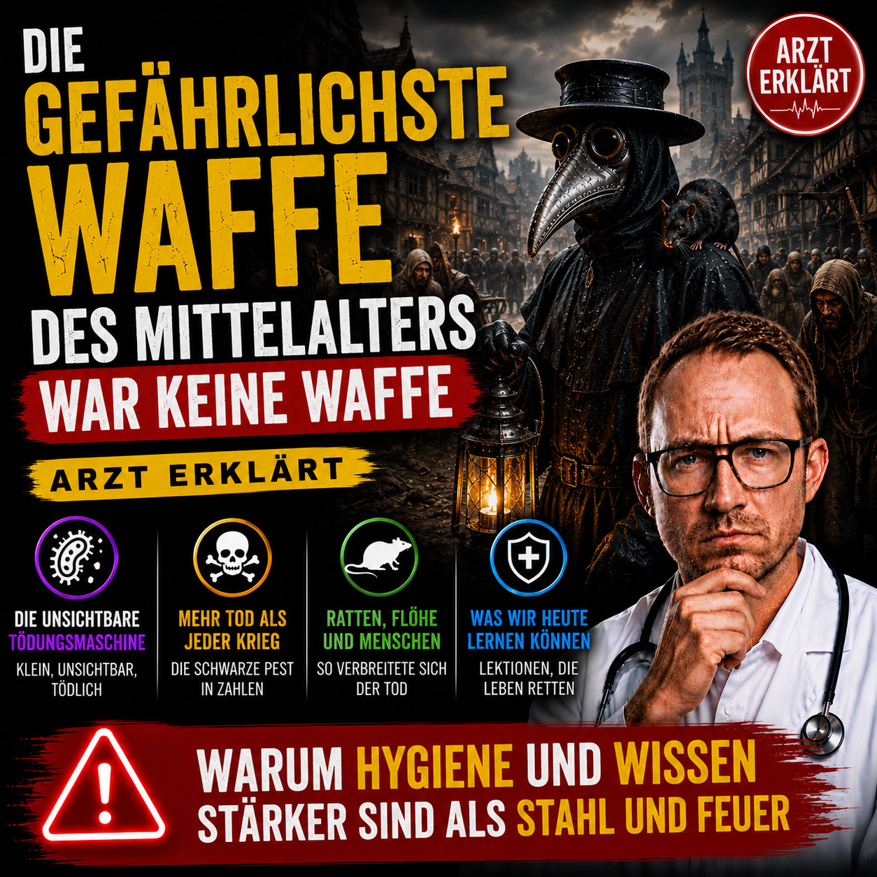 Die gefährlichste Waffe des Mittelalters war keine Waffe – Arzt erklärt episode artwork