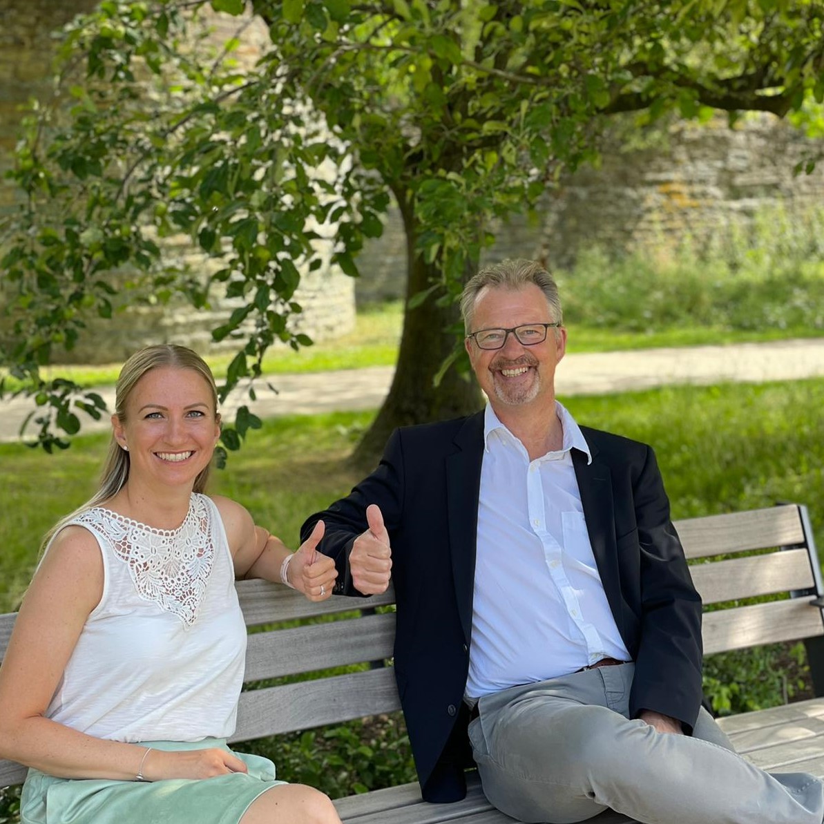 Die Blondine & Der Professor