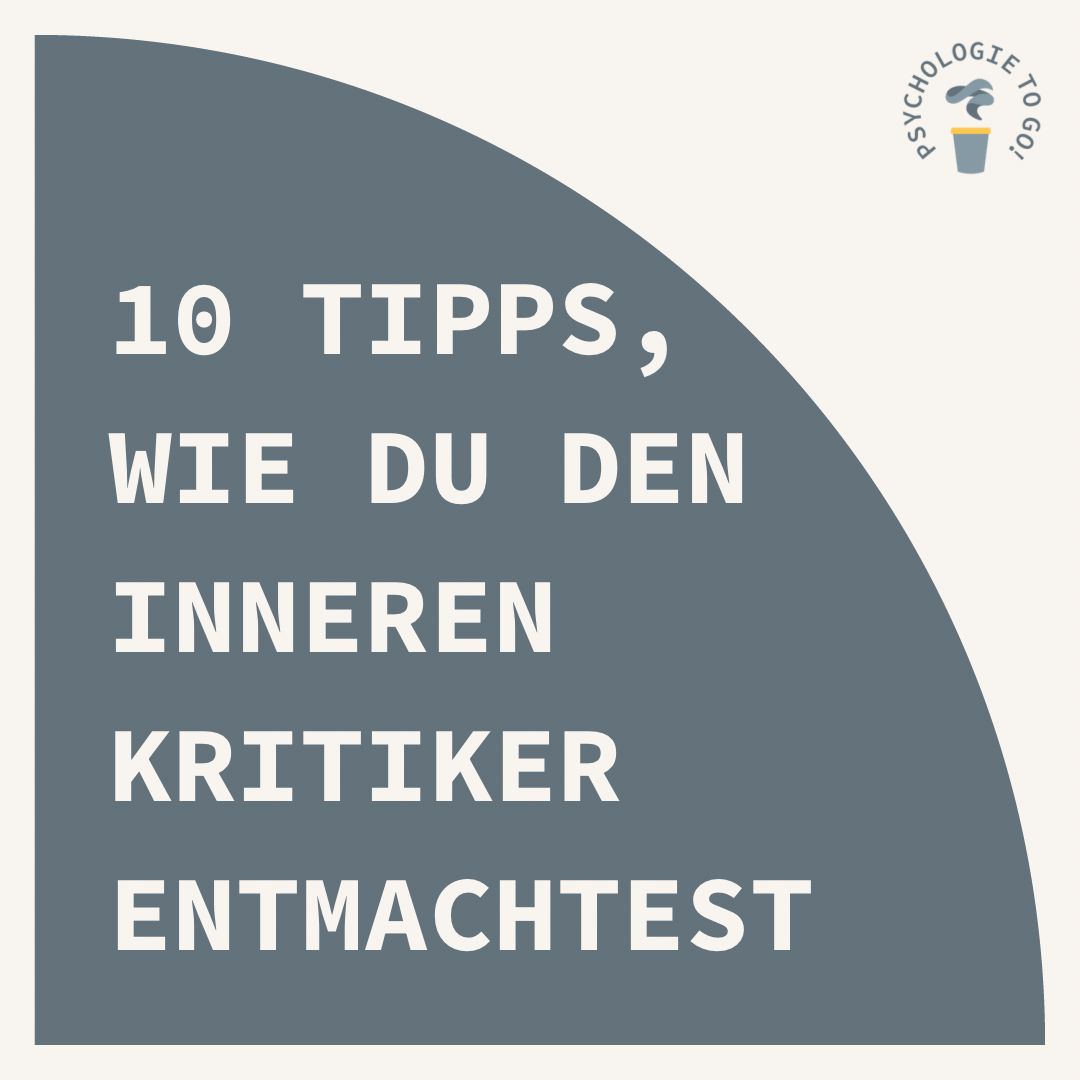 10 Tipps, wie du den inneren Kritiker entmachtest - podcast episode cover