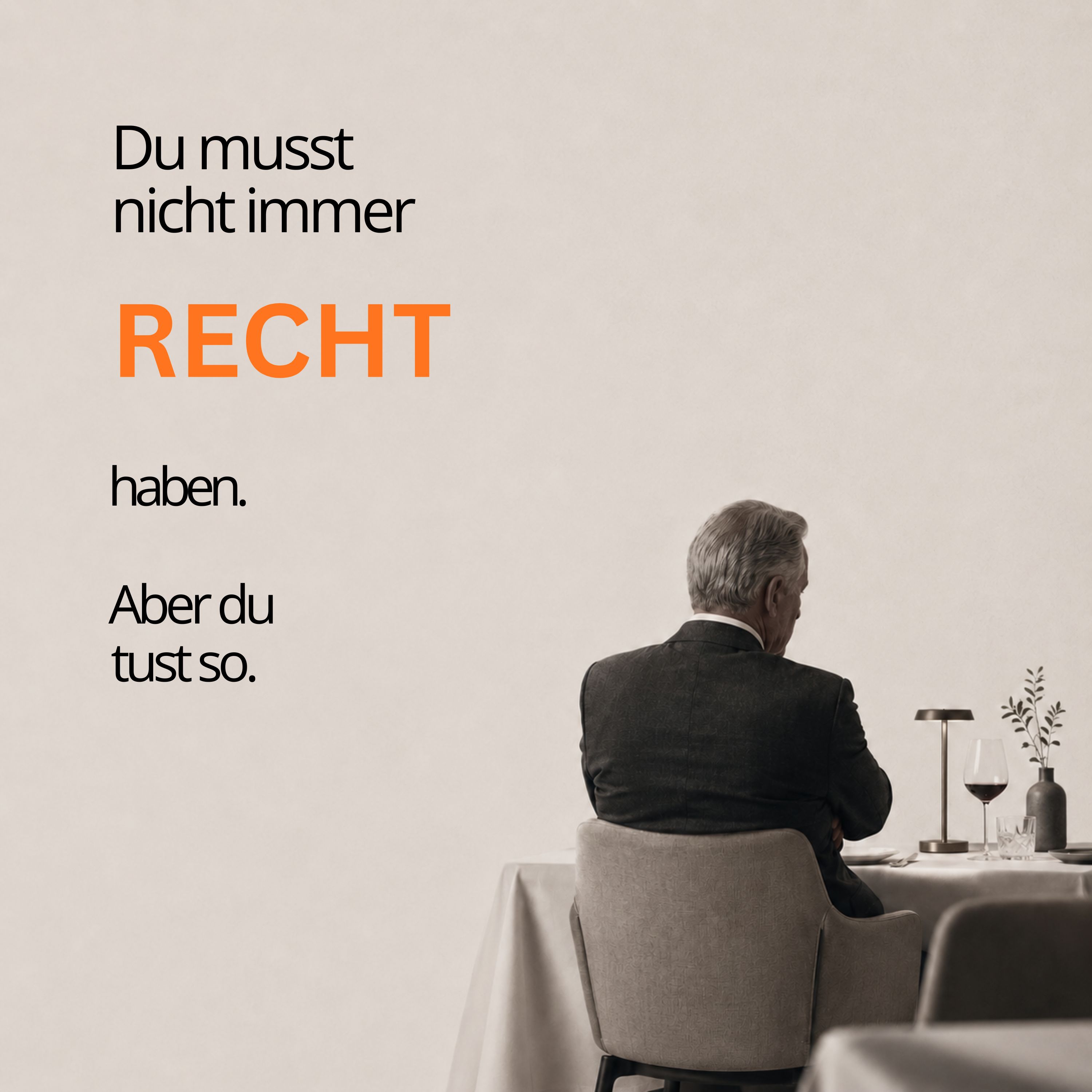 Du musst nicht immer recht haben. Aber du tust so episode artwork