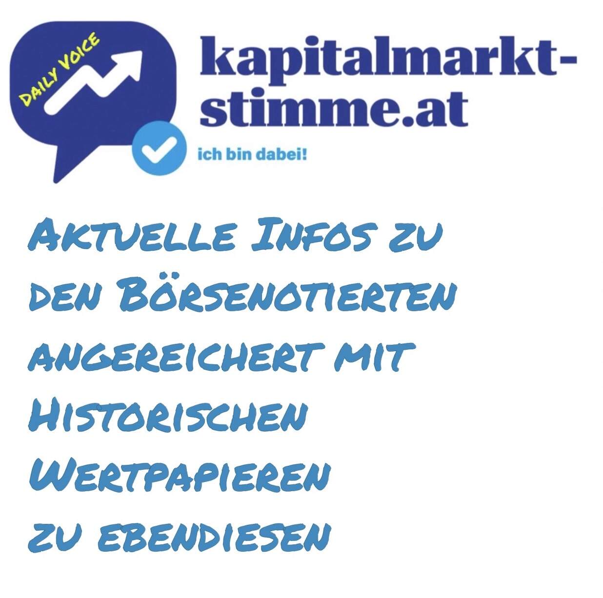 kapitalmarkt-stimme.at daily voice 250/365: Zahlen/Fakten nach Woche 36, damit man bzgl. Wr. Börse mitreden und sie einreihen kann