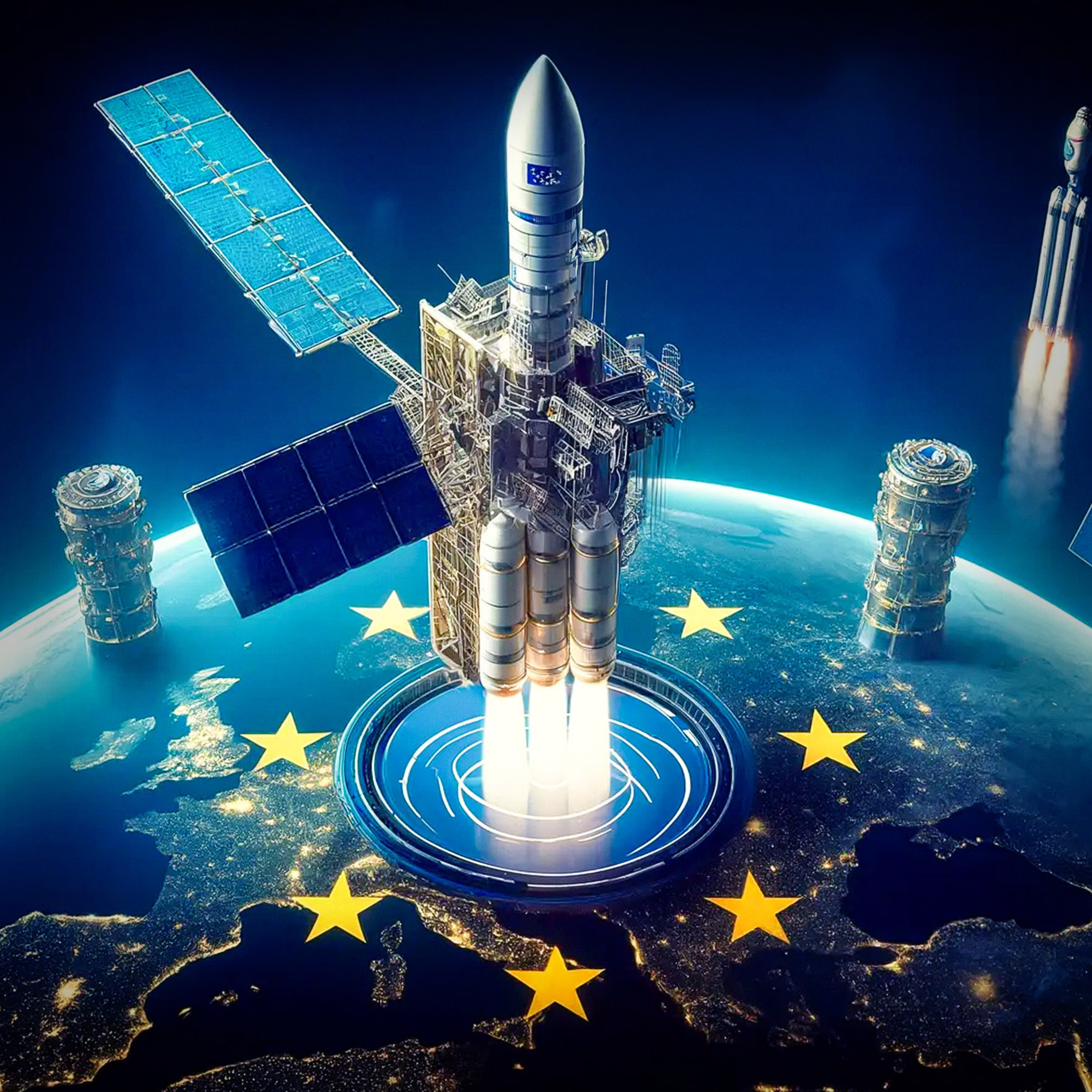 Europäische Raumfahrt: Mit neuen Raketen und Satelliten Souveränität zurückerobern (Express)