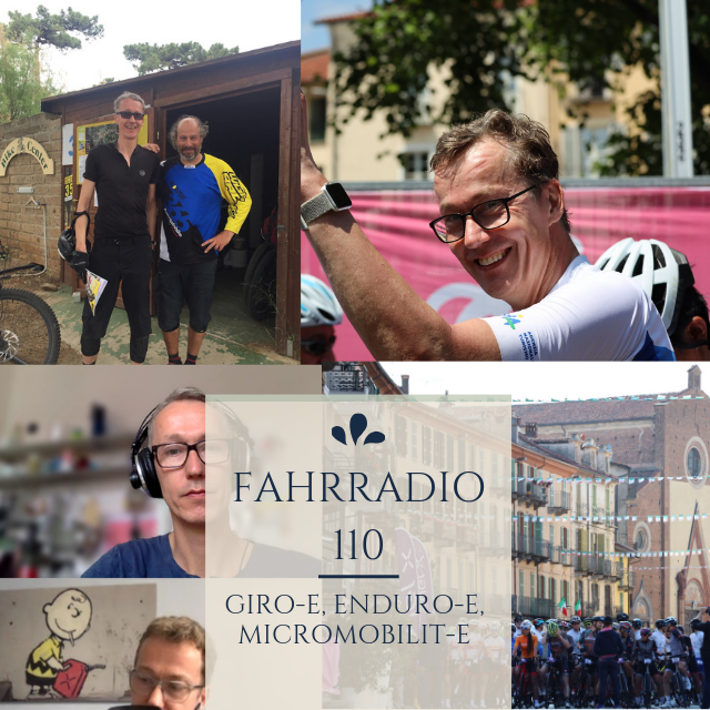 Podcast 110 – Giro-E, Enduro-E, Micromobilit-E episode artwork
