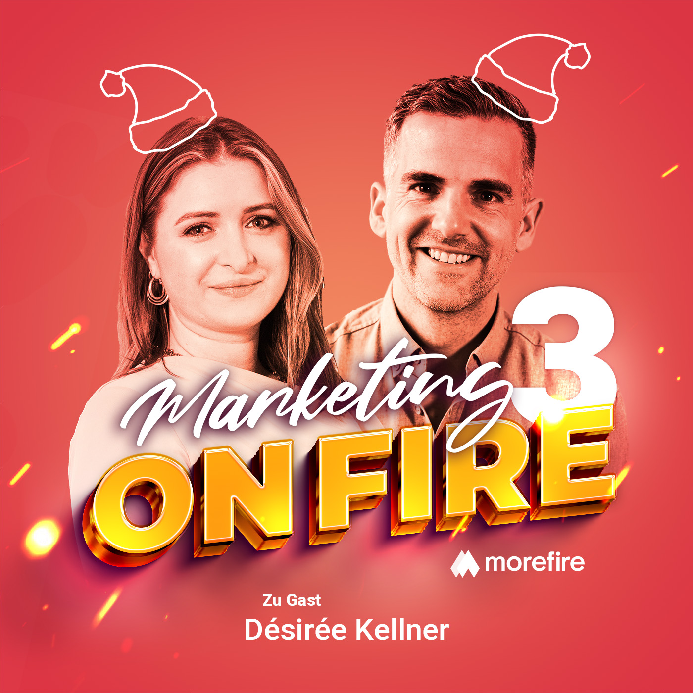 #3 | Budget – Eine einfache Formel für effektive Budgetierung - Désirée Kellner | Marketing on fire episode artwork