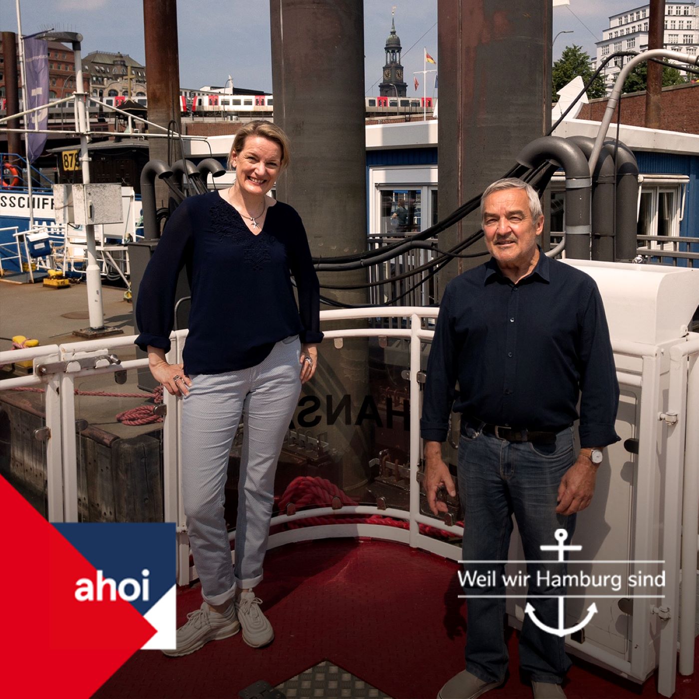 Maike im Hafen - Die Hafenschnackerin