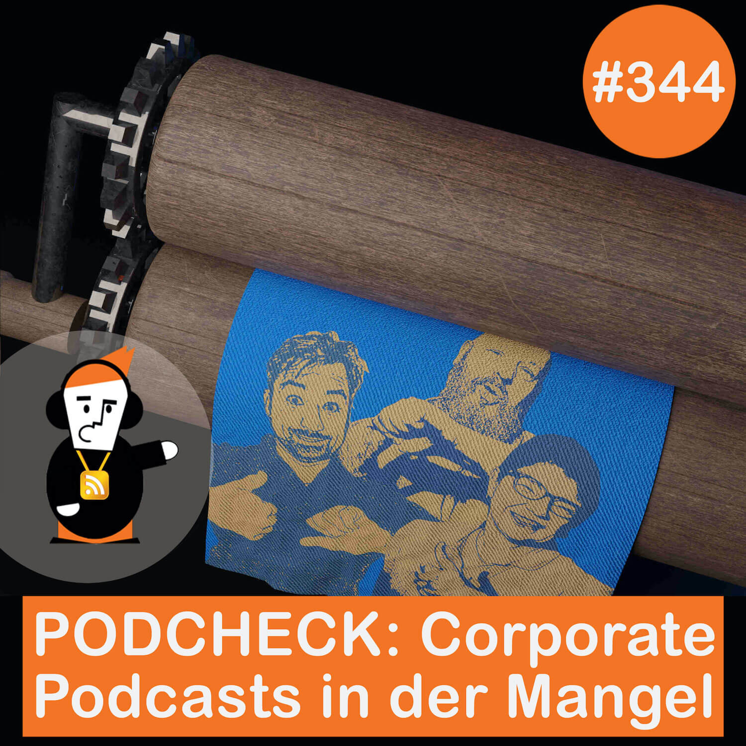 Blick 344 auf „PodCheck - Corporate Podcasts in der Mangel“