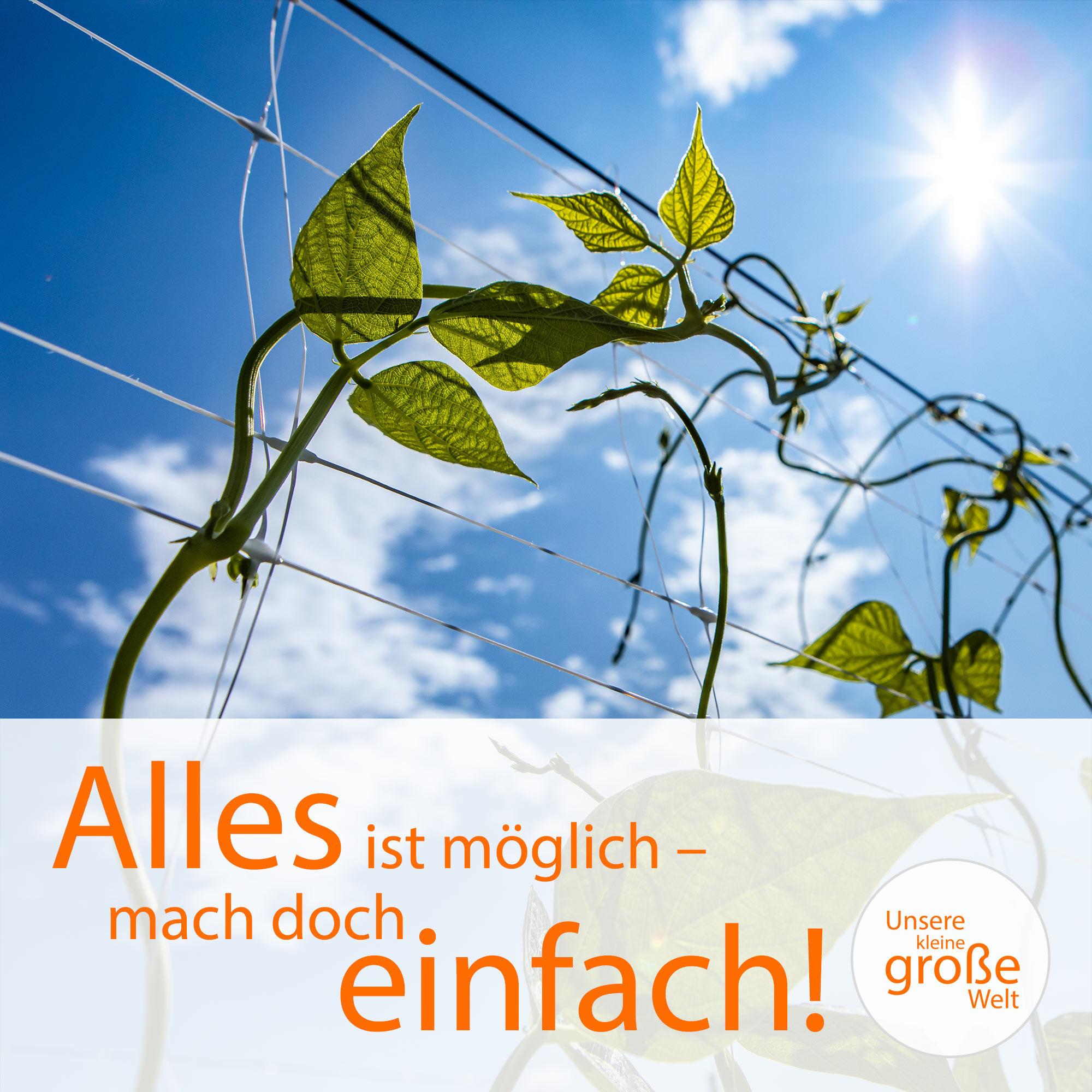 Unsere kleine, große Welt Folge 124: Alles ist möglich – mach doch einfach! Unsere kleine, große Welt Folge 124: Alles ist möglich – mach doch einfach!
