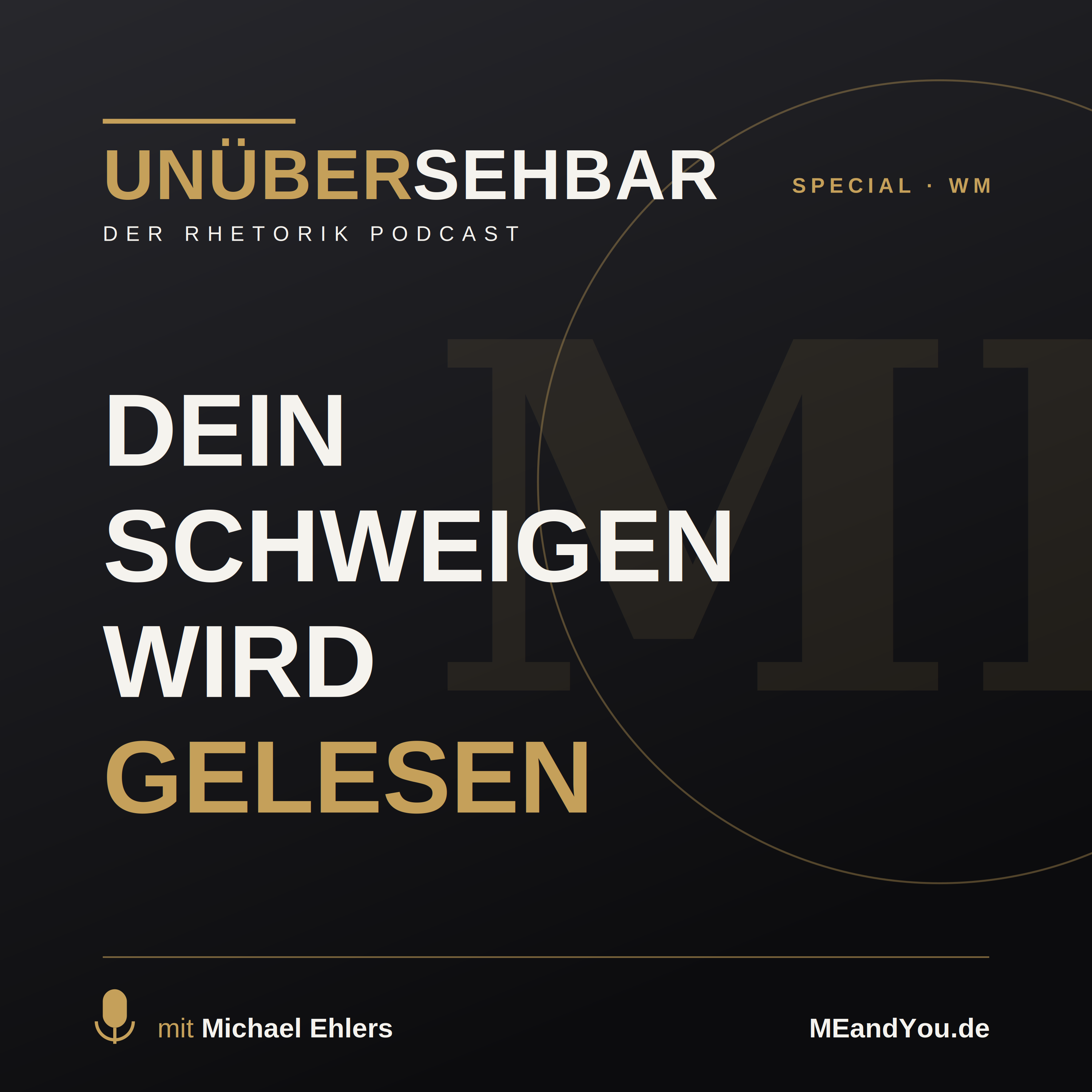 Dein Schweigen wird gelesen episode artwork