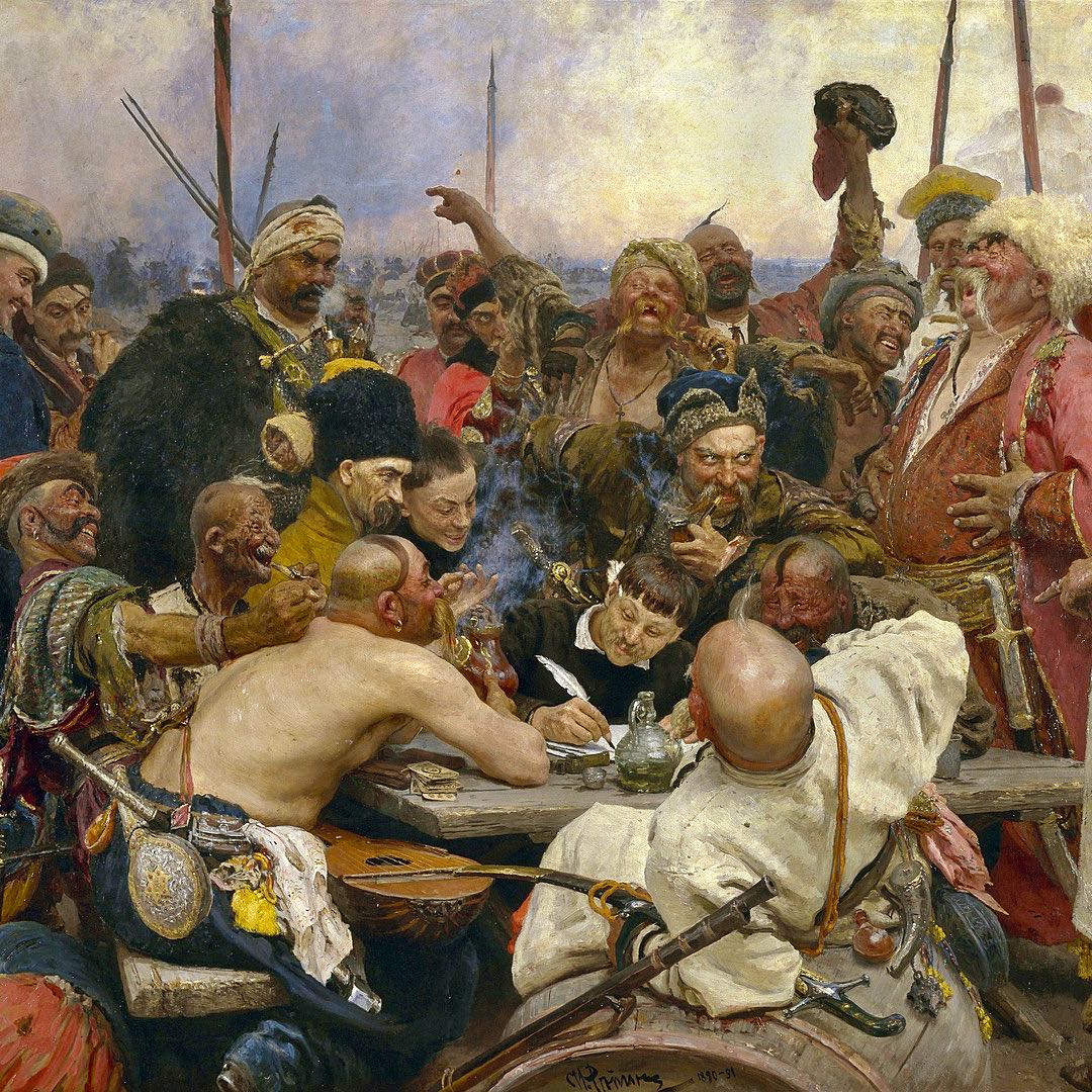Ilja Repin und die Saporoger Kosaken