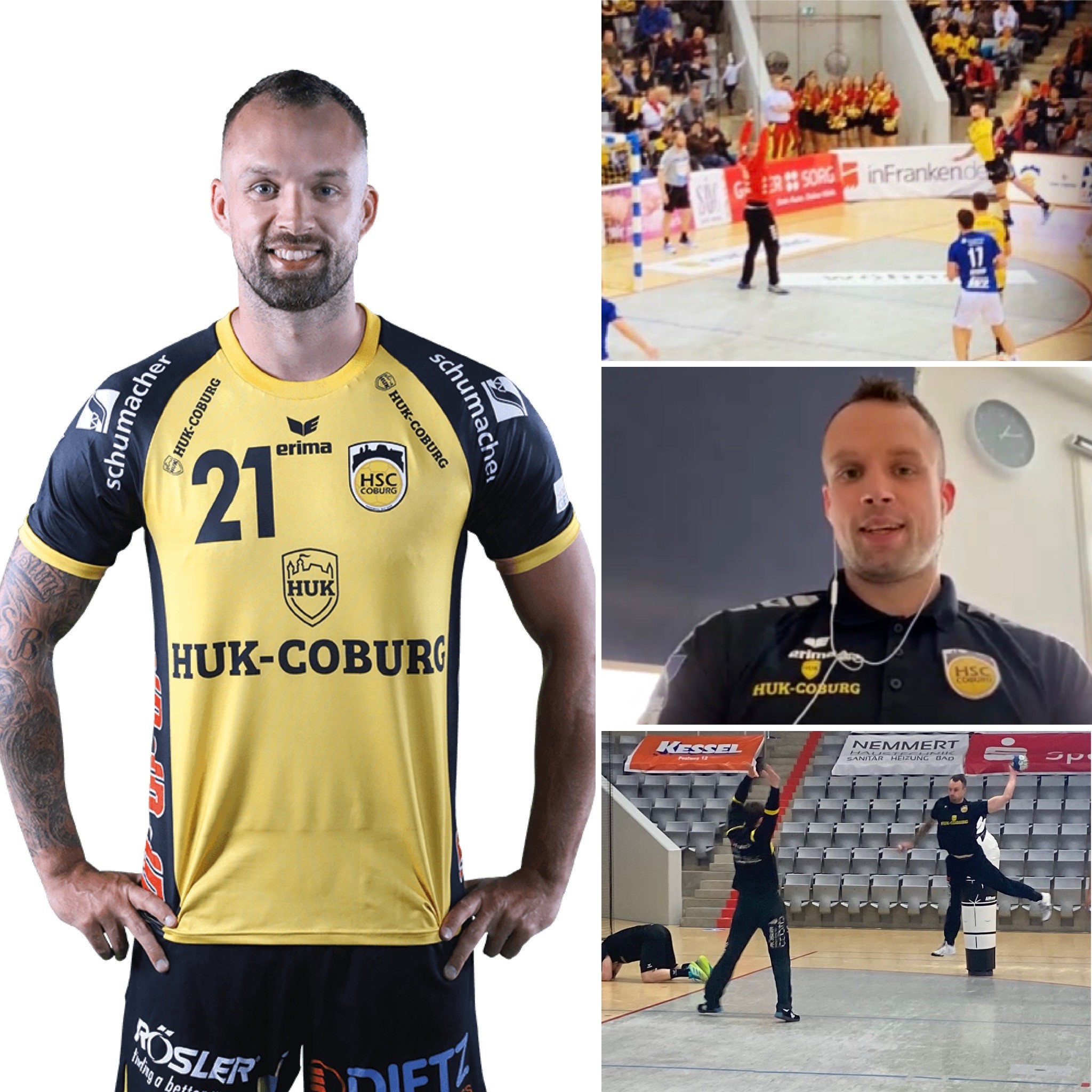Sportreporter Dirk Feustel spricht mit...