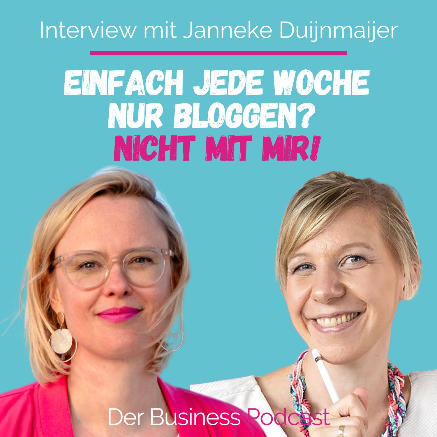 cover of episode Vom Fokus, der Produktivität und der Rolle des Bloggens. Ein Interview mit Janneke Duijnmaijer. (#449)