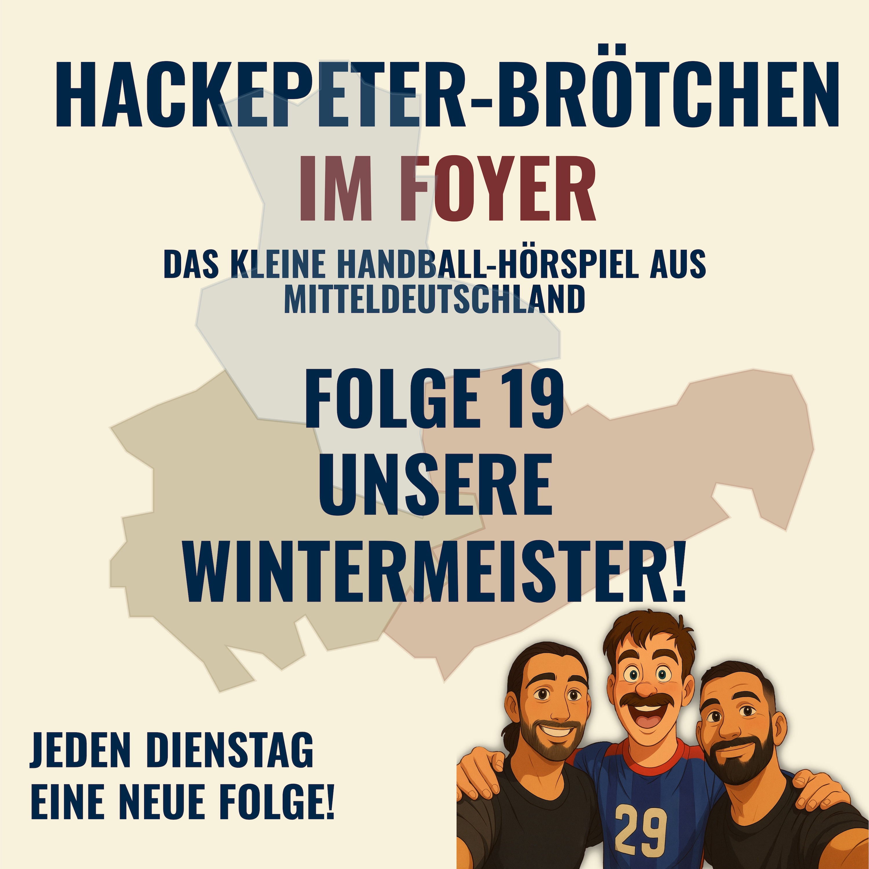 Hackepeter-Brötchen im Foyer