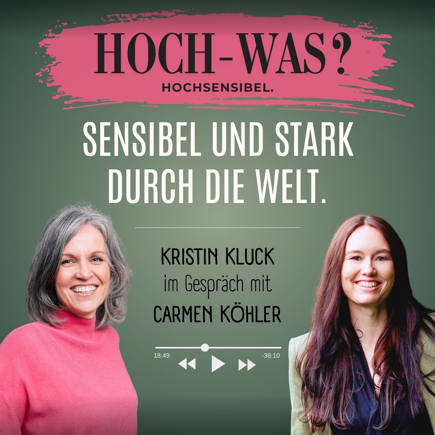 Kristin Kluck im Gespräch mit Carmen Köhler | Sensibel und stark durch die Welt. episode artwork