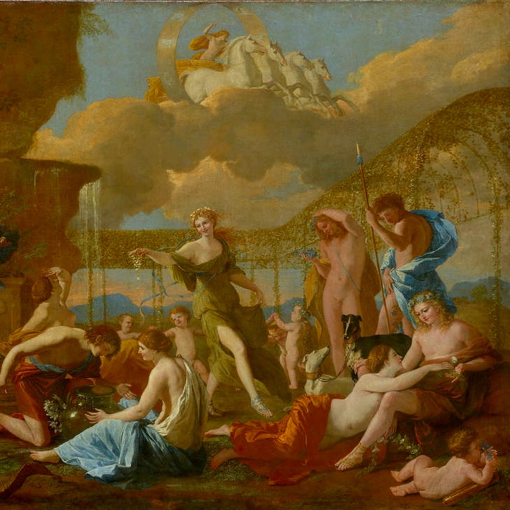 "Im Reich der Flora" von Nicolas Poussin